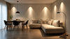 36° beam angle LED spotlight providing focused accent and display lighting for products and modern interior spaces