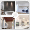 GY 6 Pack LED Recessed Spotlight with GU10 Socket IP65 Waterproof Round Ceiling Downlight Frame for MR16 LED Bulbs 35° Adjustable - GY STORE
