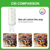 GY LED G9 4.9W 908LM CRI Comparison