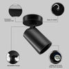 GY 1-Flame LED Ceiling Spotlight (2-Pack) - 360° Adjustable Modern GU10 Spot Light for Kitchen, Hallway & Living Room (Black/White, Bulbs Not Included) - GY STORE